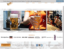 Tablet Screenshot of bierinternational.com